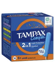 Тампоны Tampax Compak Super/Super Plus: