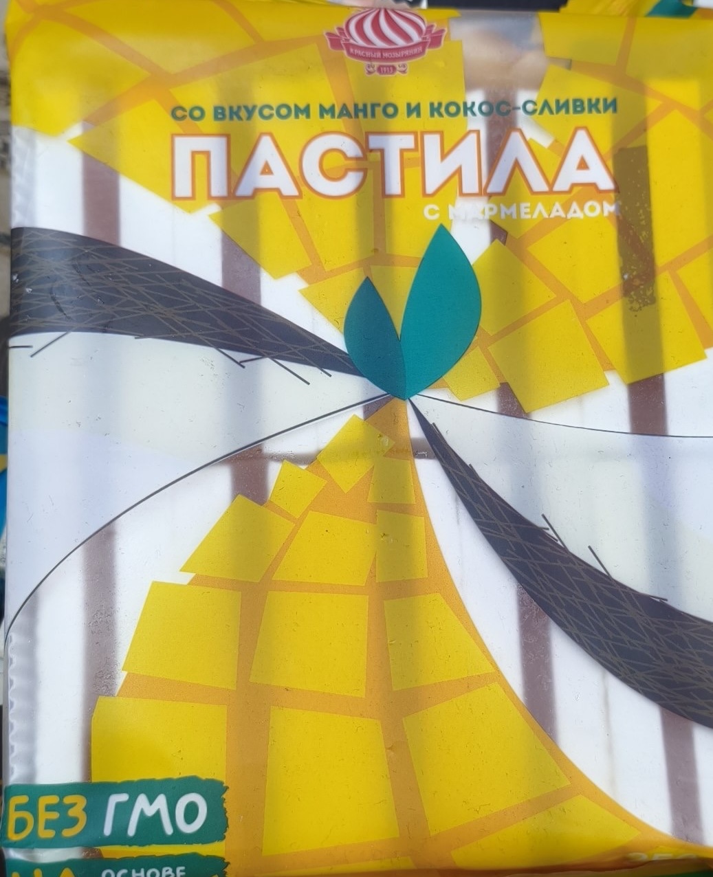 Пастила со вкусом манго кокос-сливки
