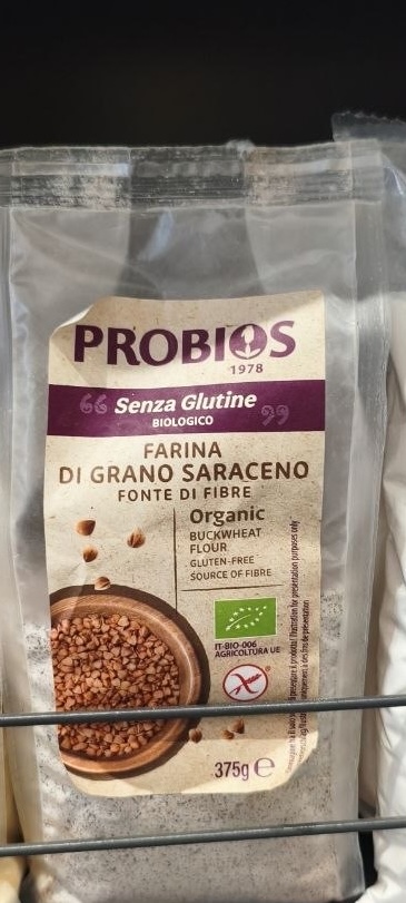 гречневая мука Probios, не содержащая глютена