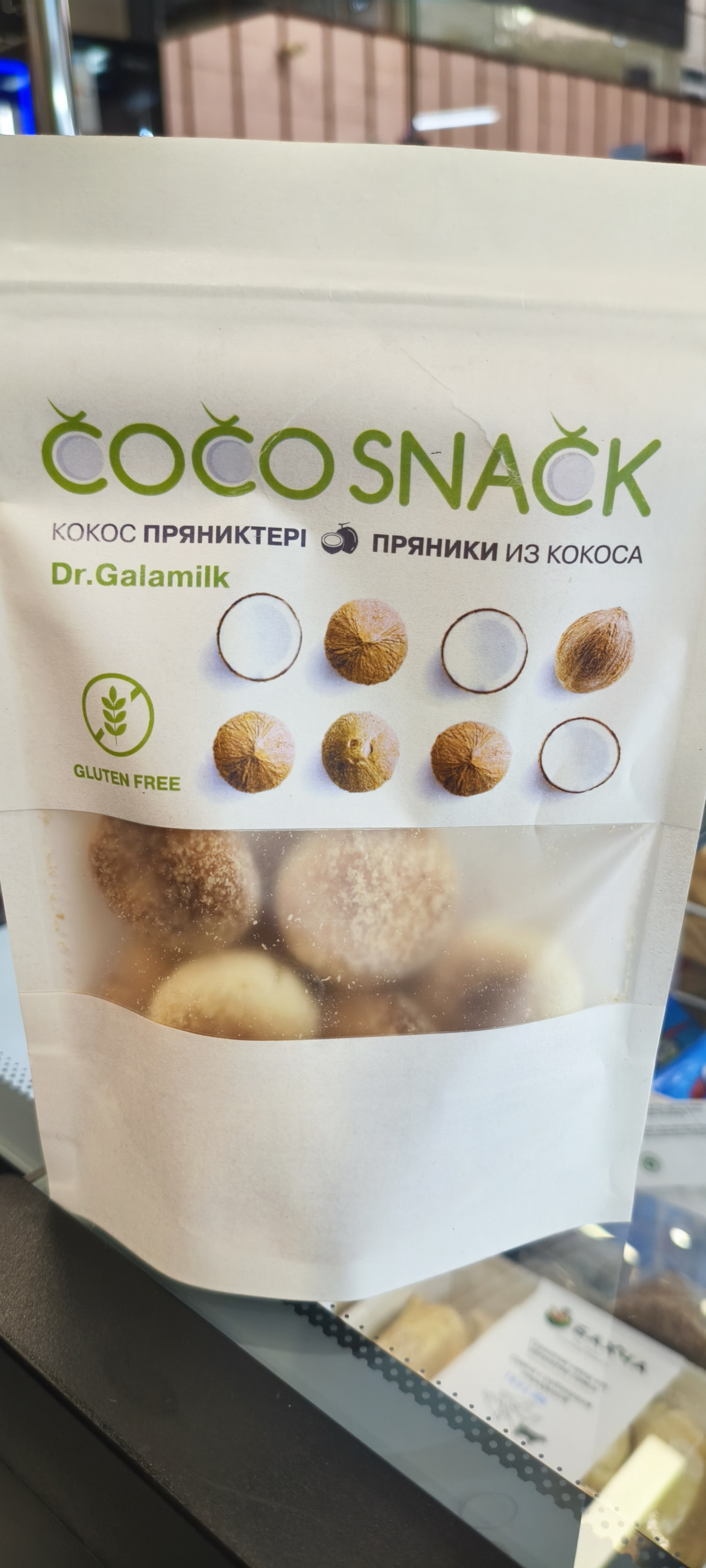 пряники Dr. Galamilk Coco Snack.