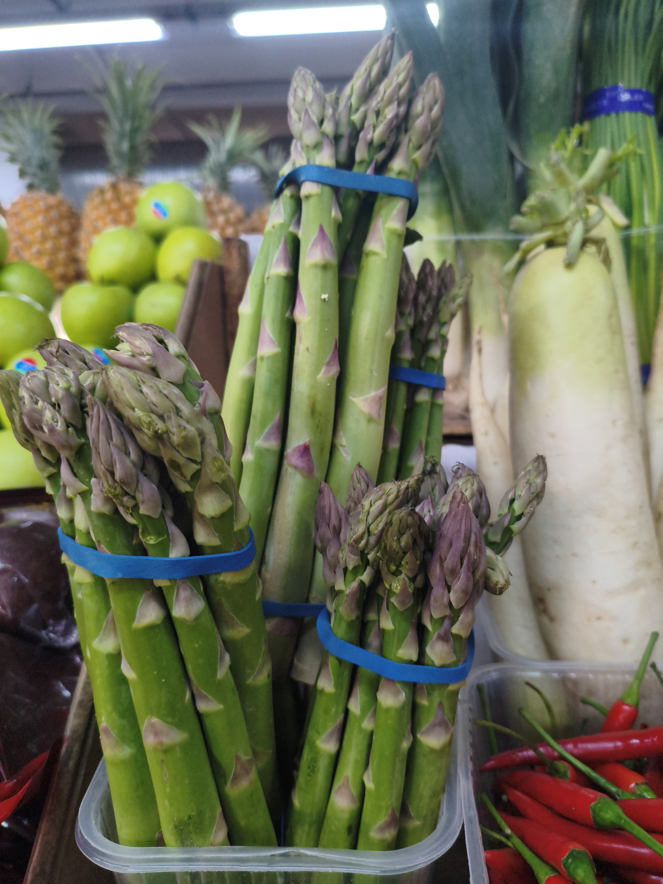 Спаржа стручковая (местная) пучок