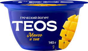 греческий йогурт Teos Манго и чиа