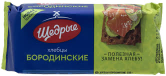 хлебцы «Щедрые» Бородинские, 100 г,