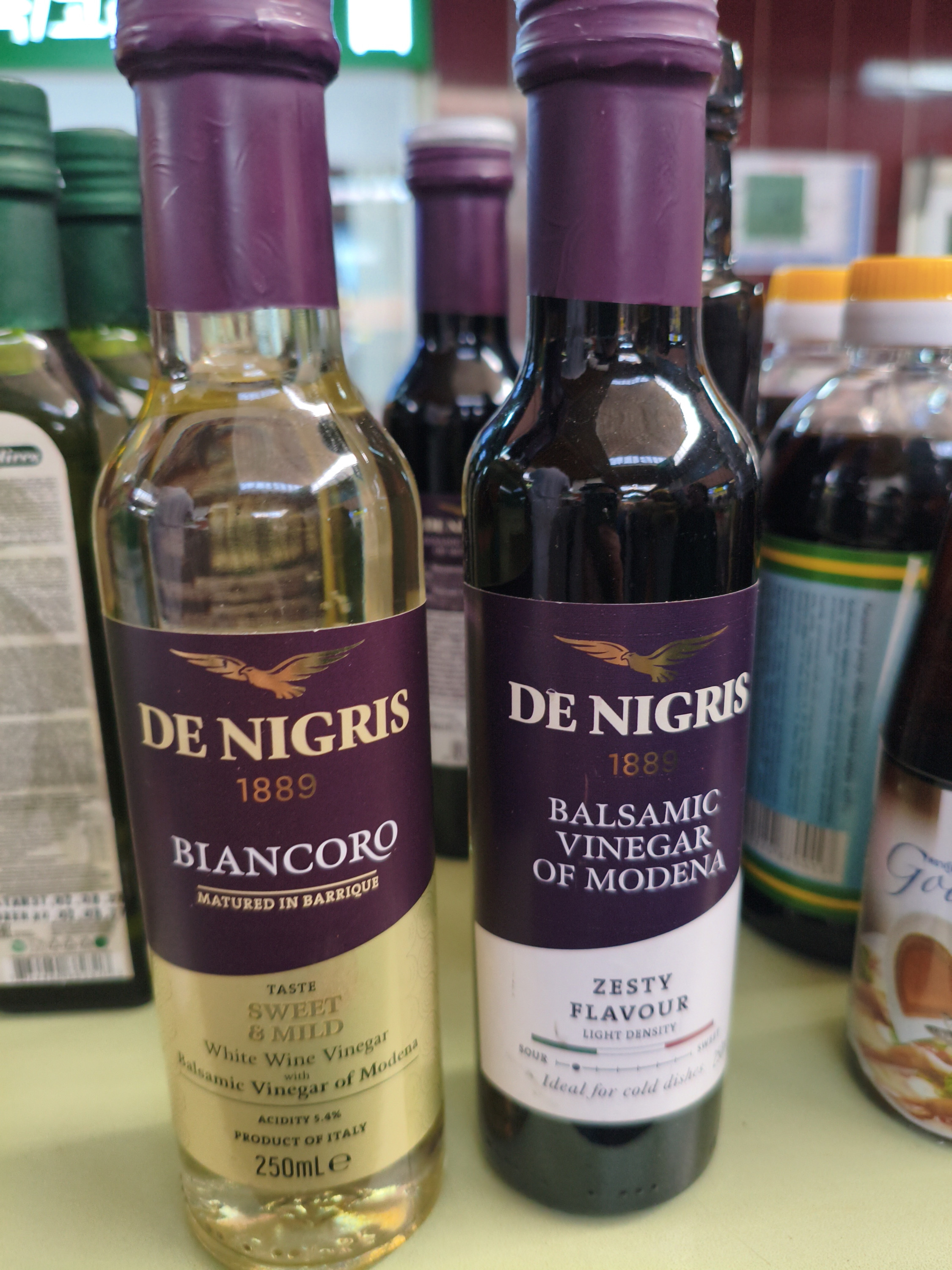 Уксус бальзамический. Белый и красный. 250мл