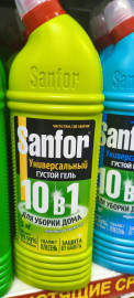 чистящий гель Sanfor 10 в 1