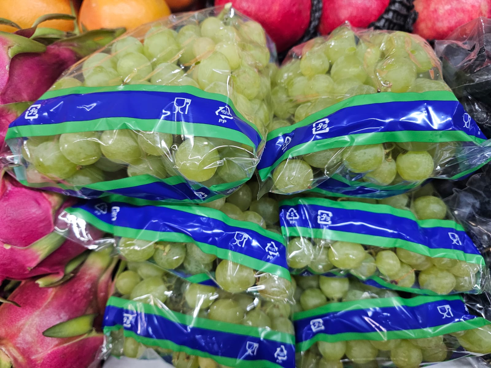 Виноград Чили (зелёный). Цена указана за 1кг