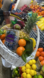 Подарочная корзина фруктовая 1.8-2.2кг