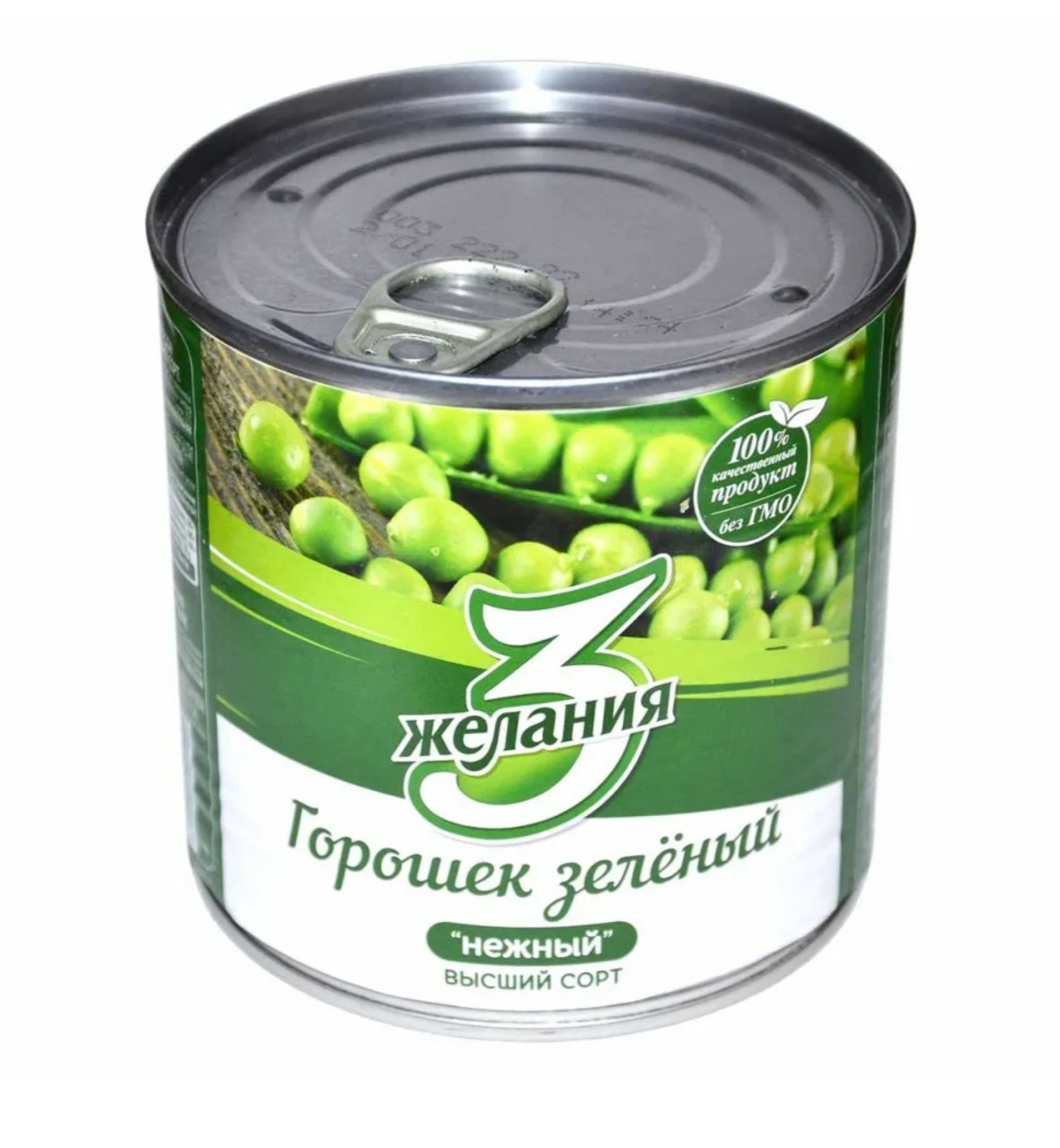 Зеленый горошек «3 Желания» 400гр