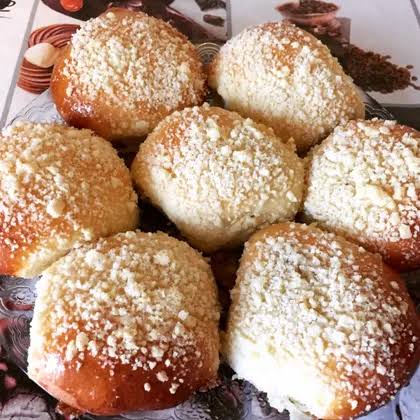 Булочки с малиной (6шт)