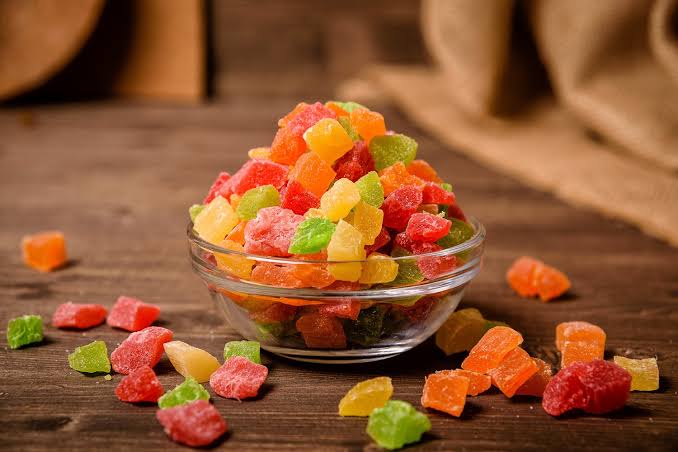 Цукаты кубики (Вьетнам). 200гр