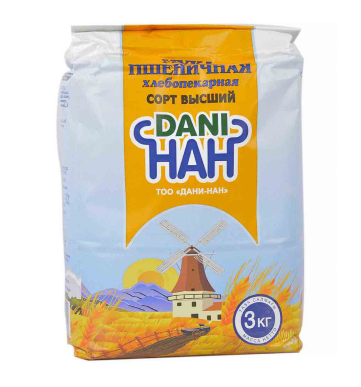 Мука «DANI HAH» высший сорт 3кг
