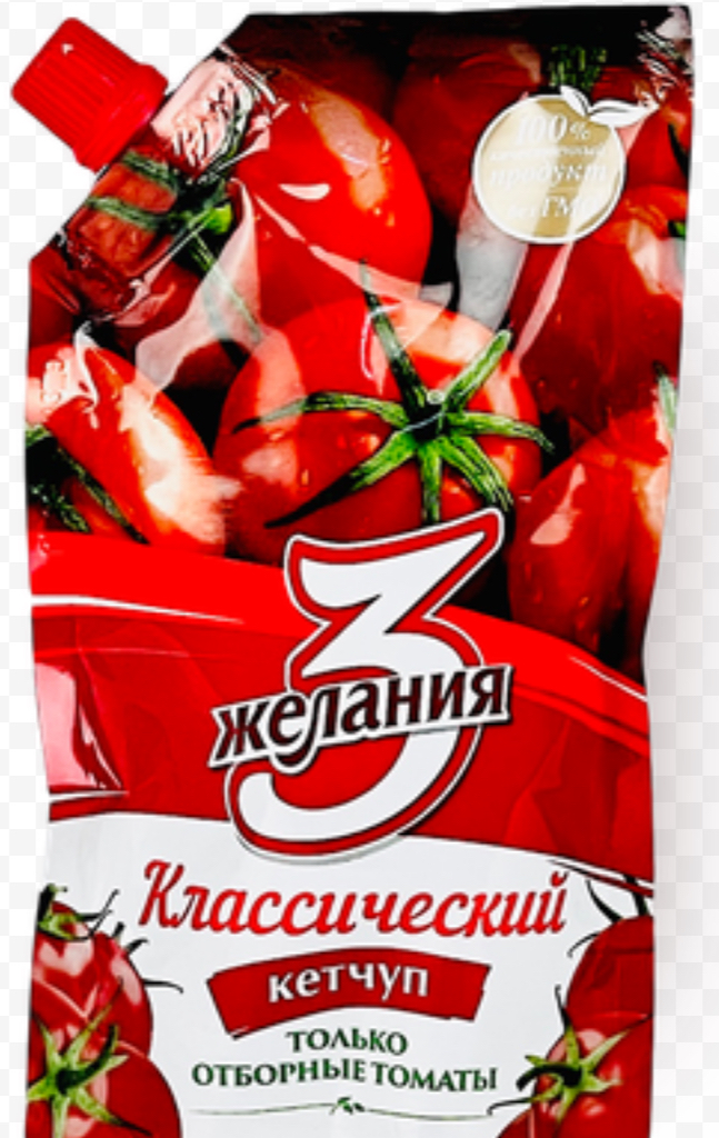 Кетчуп «3 Желания» 450 гр