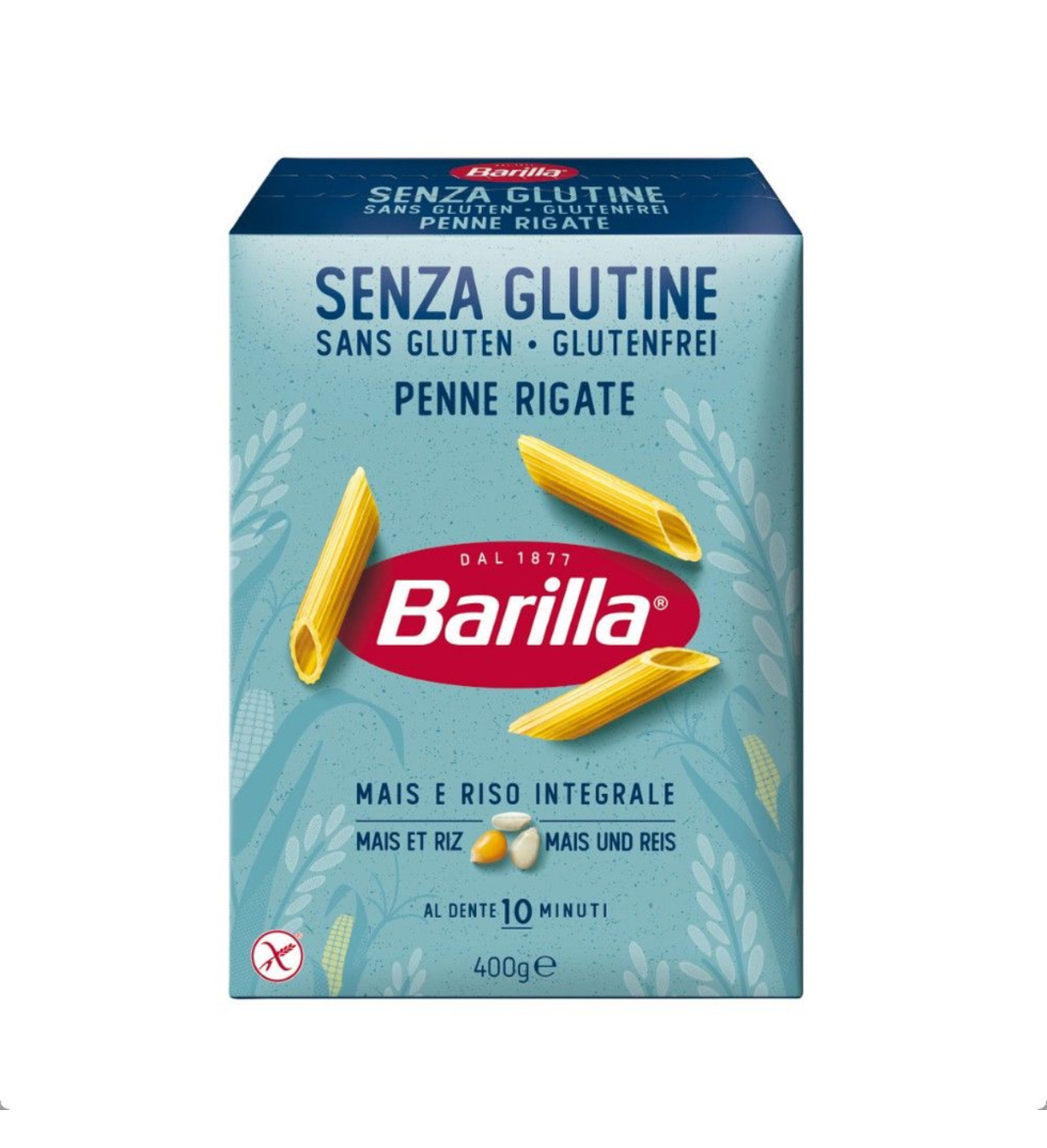 Макароны «Barilla Penne Reigate» без глютена 400гр