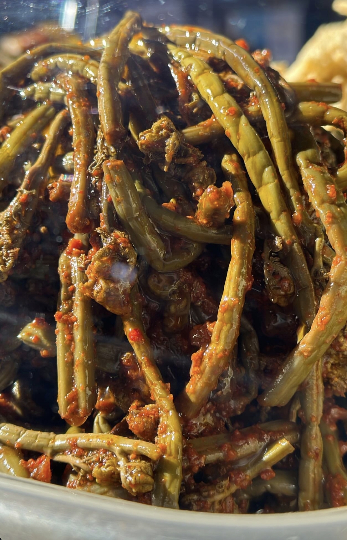 Салат из папоротника соленого по корейски. 250гр