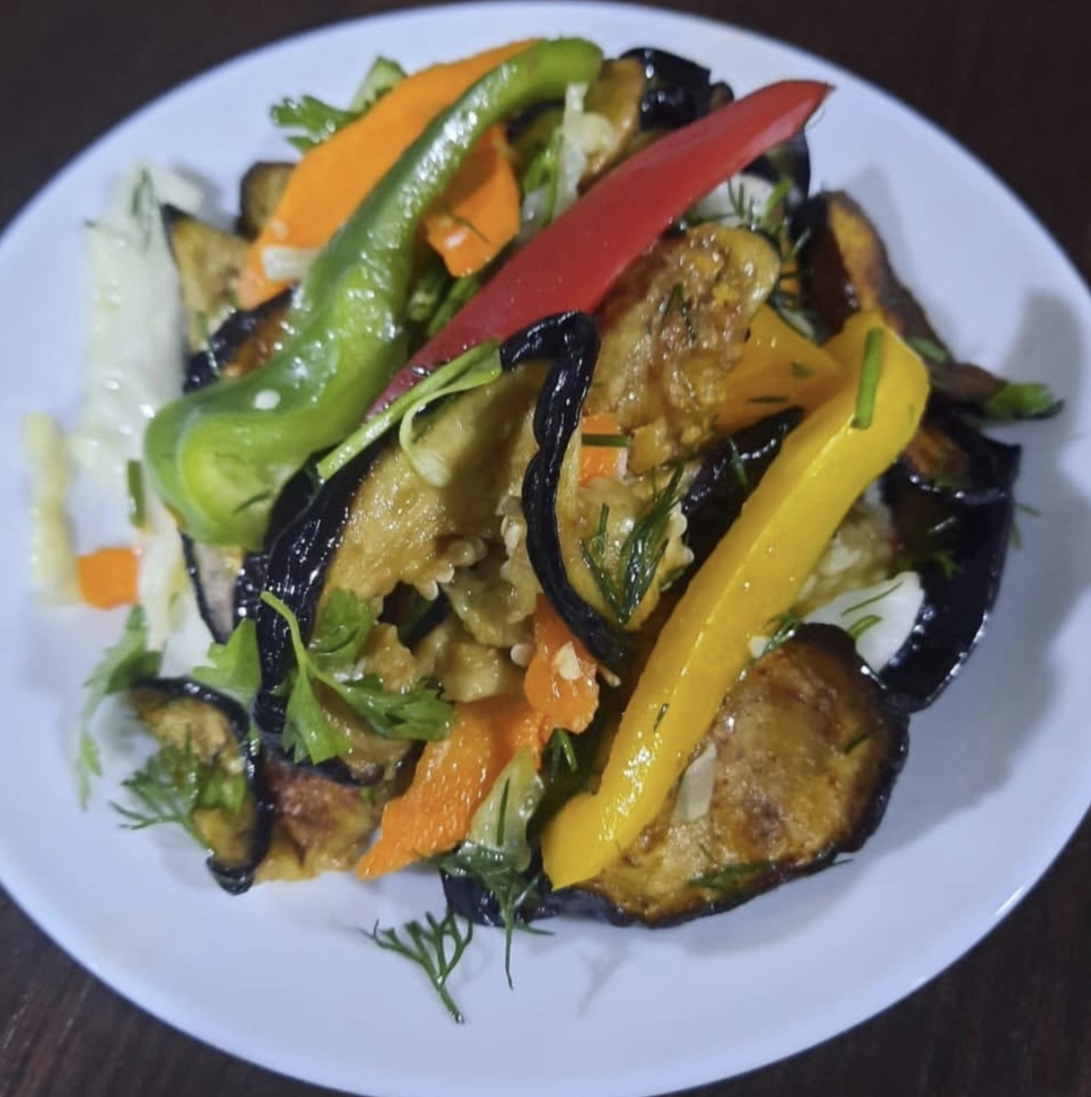 Салат Баклажан по корейски. 250гр