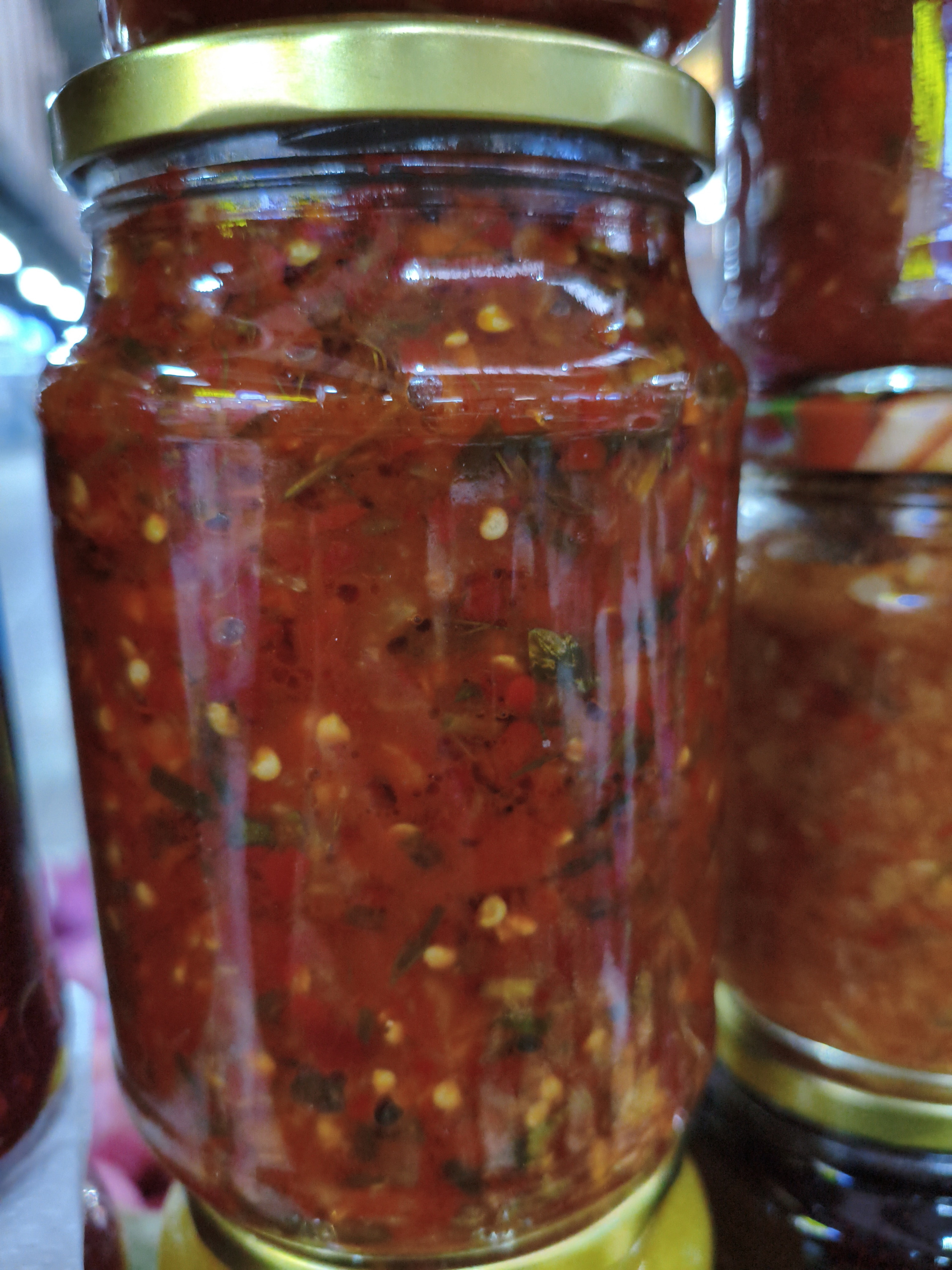 Аджика горькая 1литр