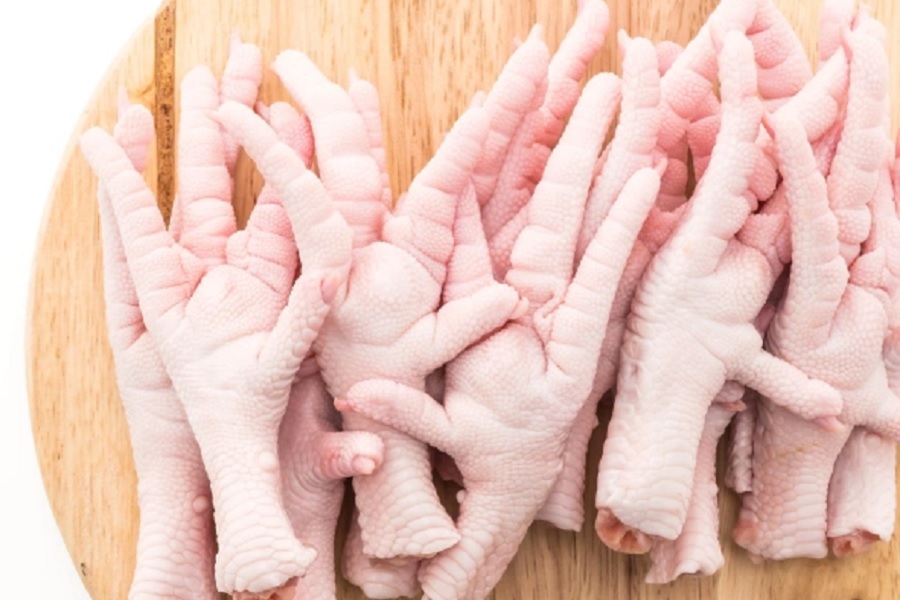 Куриные лапки вес