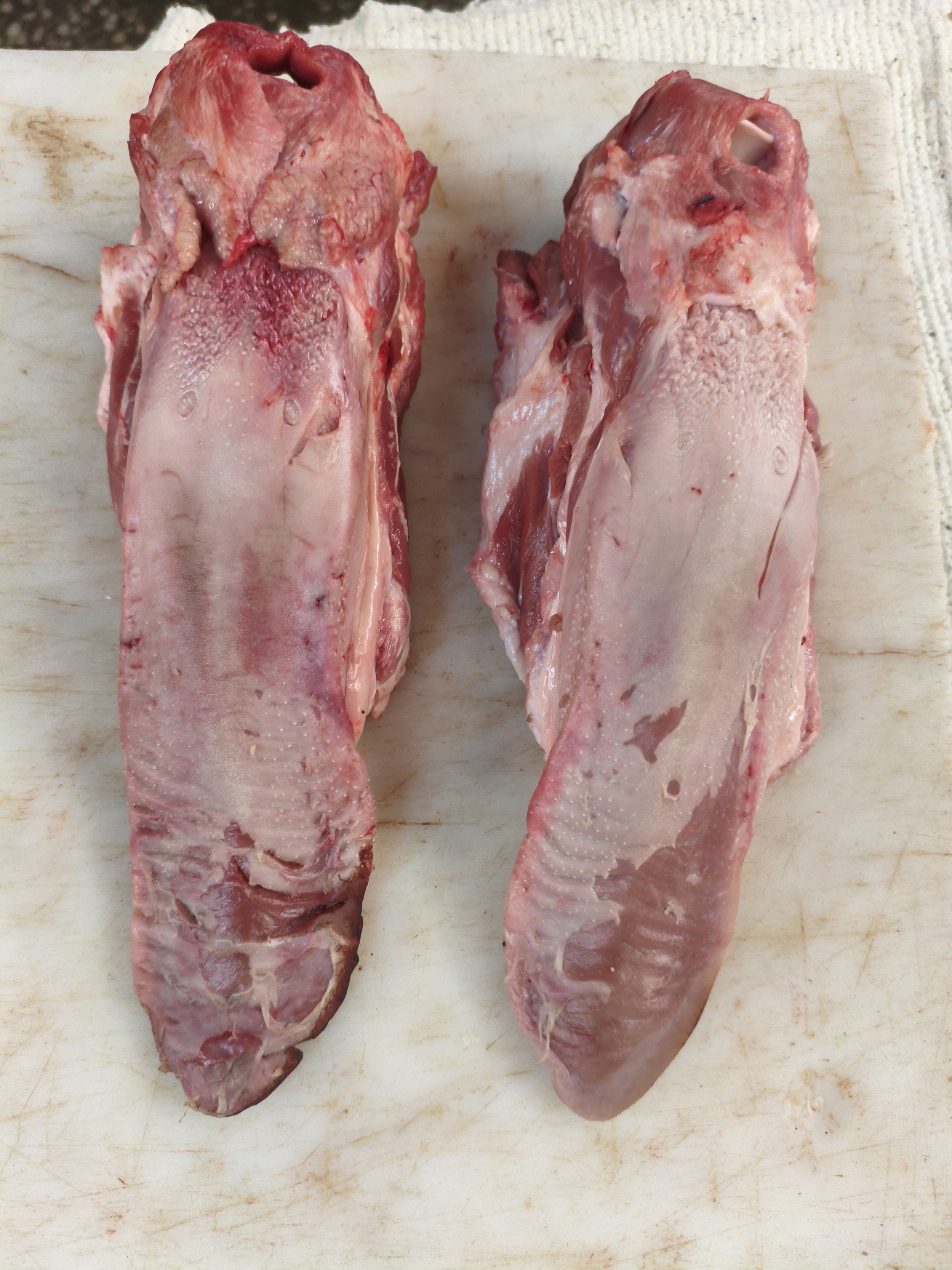 Язык свинина вес