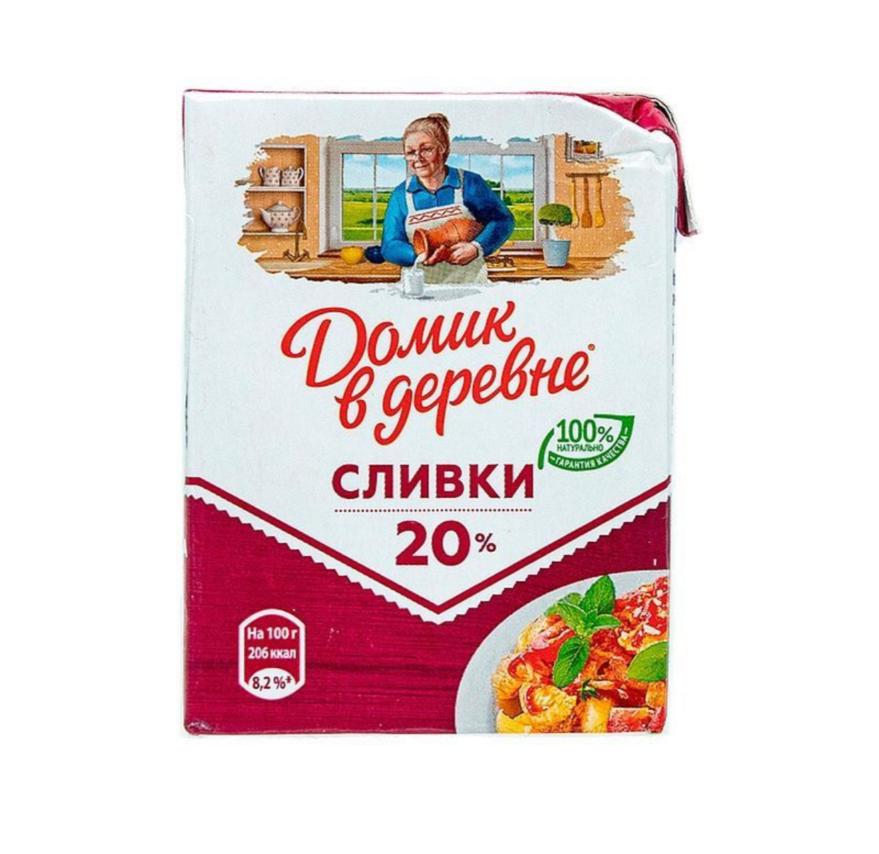 Сливки «Домик в деревне» 20%