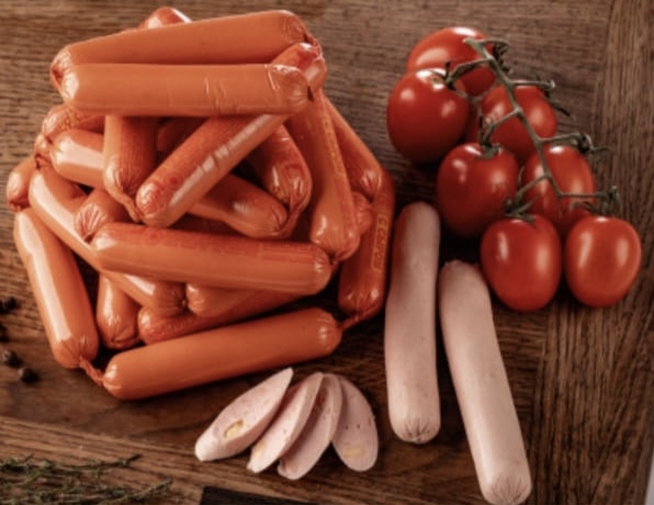 Сосиски с сыром. Вес