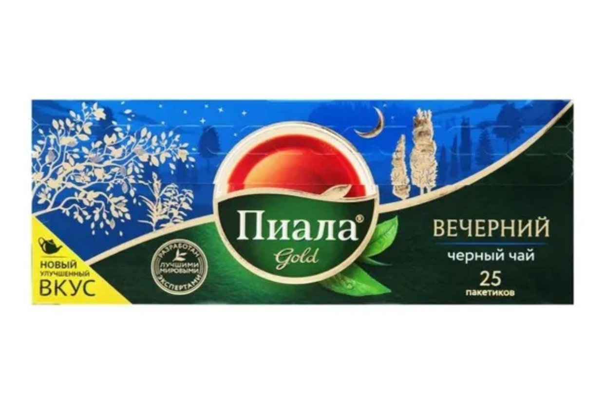 Чай «Пиала» вечерний 25 пакетов
