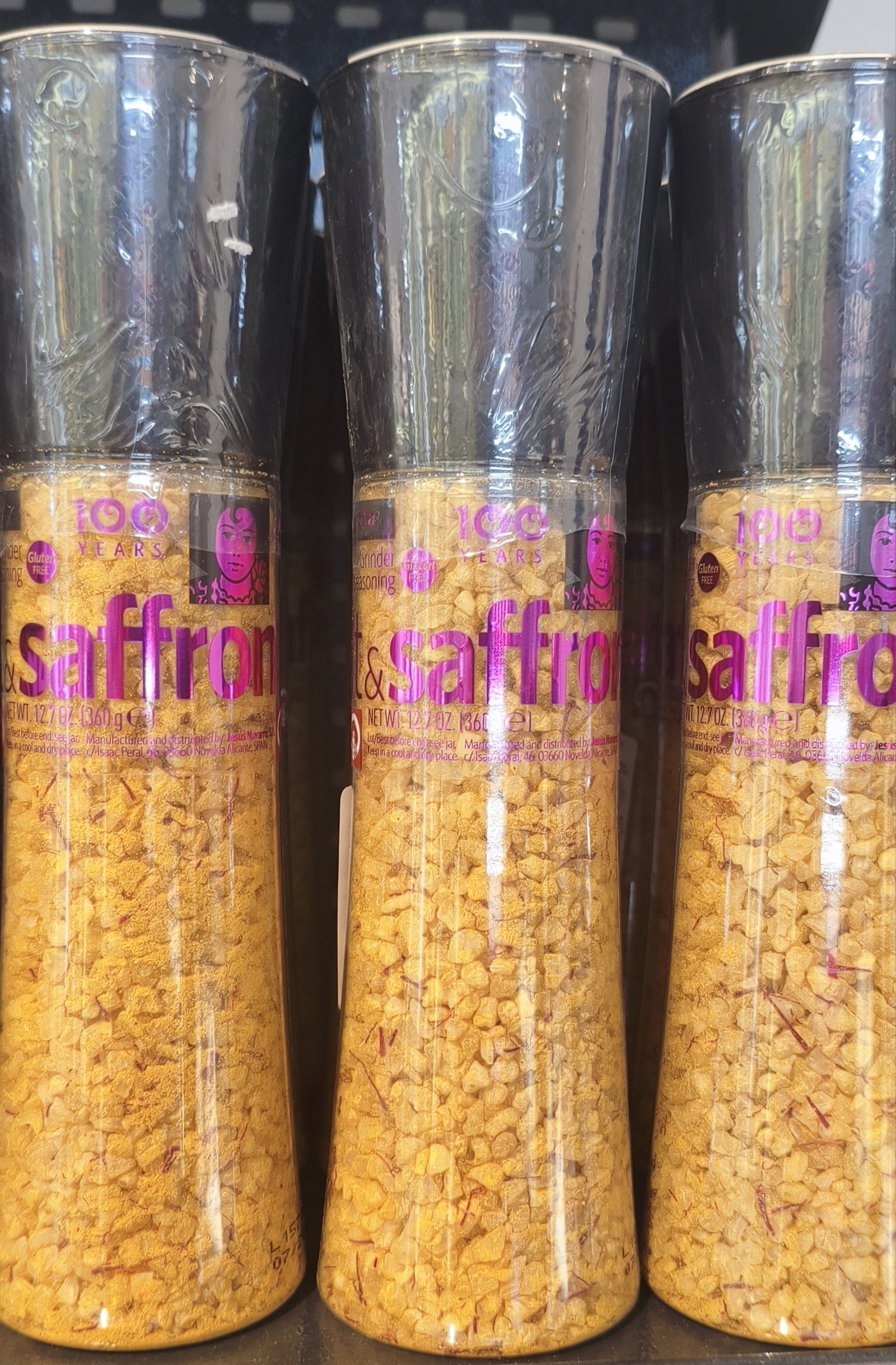 Carmencita соль Средиземноморская с шафраном. 360гр