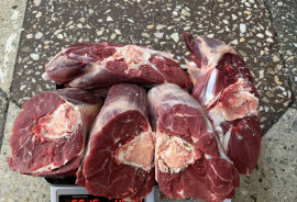 Говядина Оссобуко.(поперечный срез голяшки)не распил, рубленные (есть мелкие косточки). 1кг