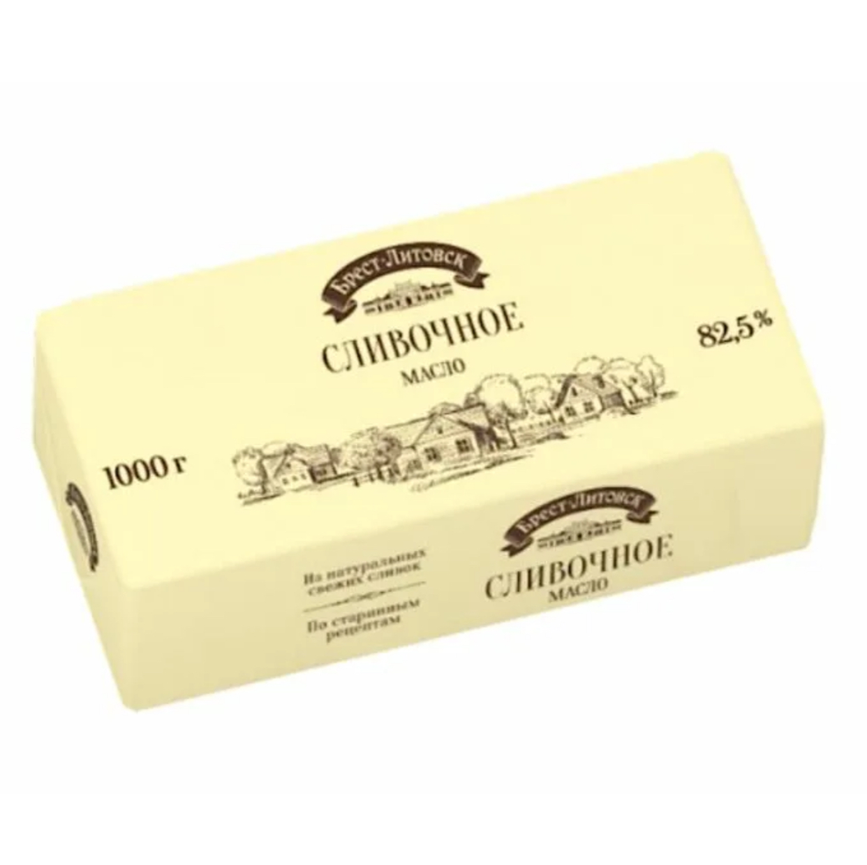 Масло «Брест-Литовск» сливочное 82.5% 1кг