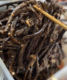 Салат из папоротника сушёный  по корейски. 250гр