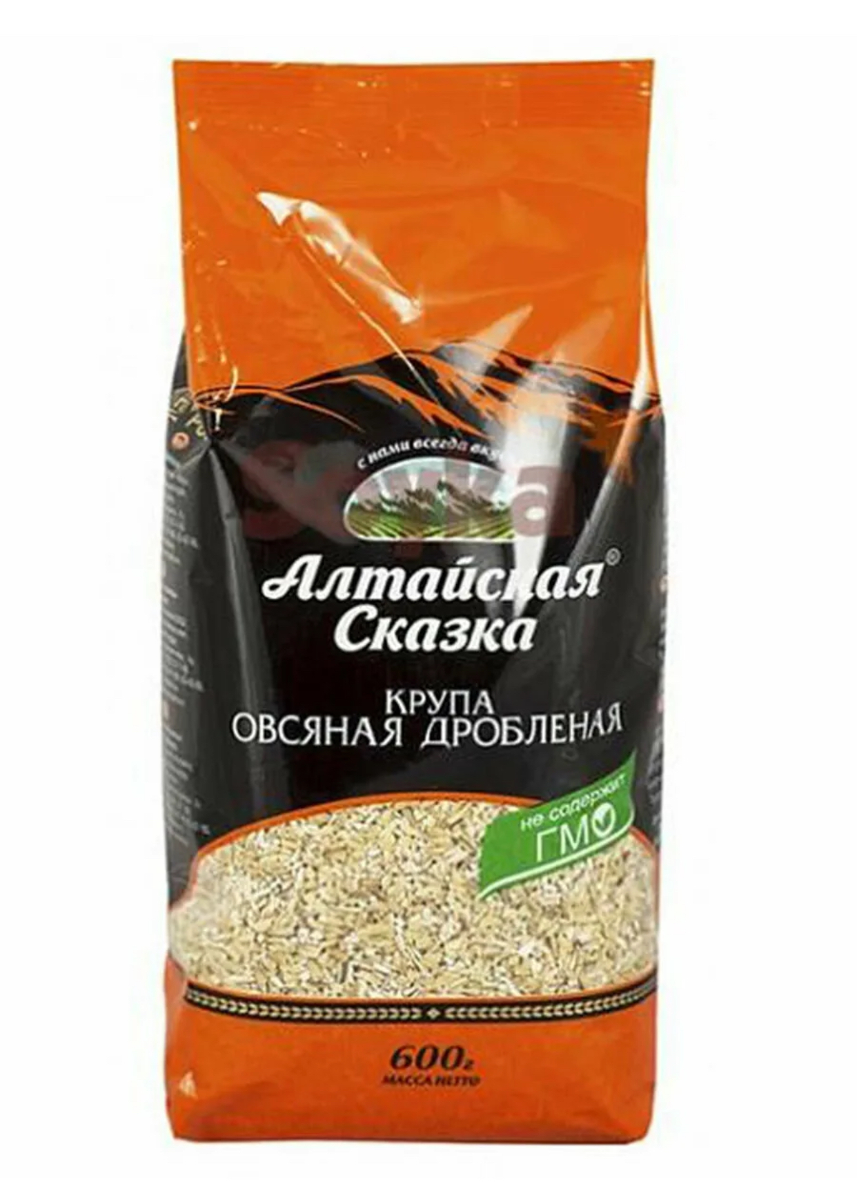 Крупа овсяная (дробленная) «Алтайская Сказка» 600гр