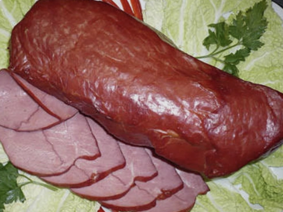 Говядина варёно -копчёная. 200гр