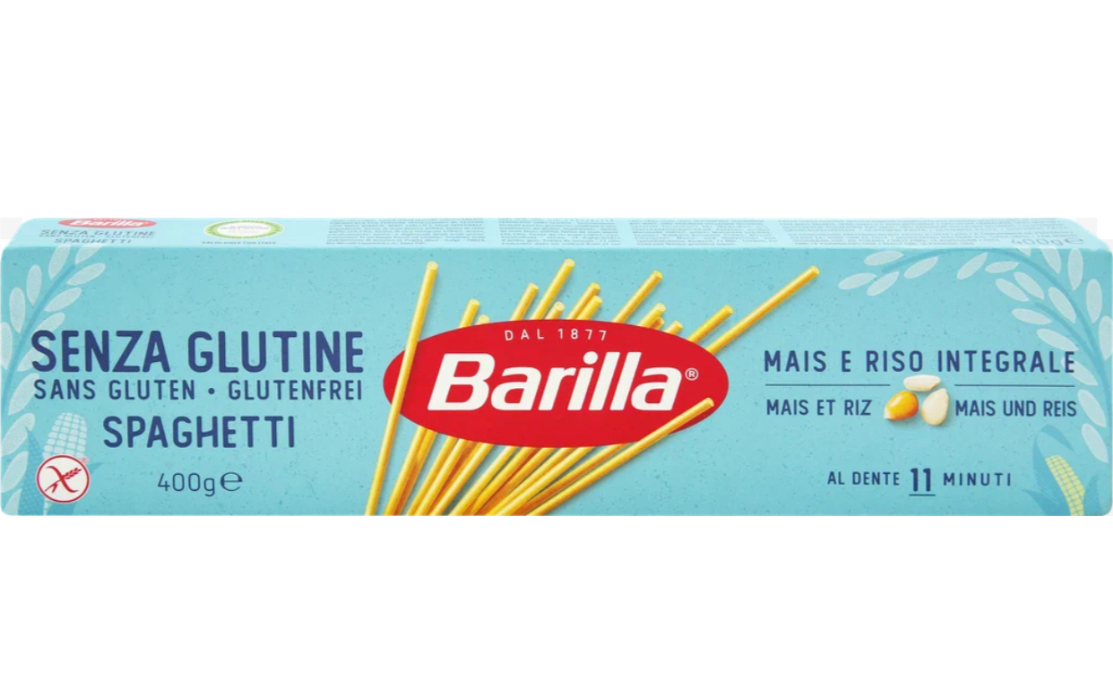 Спагетти «Barilla Spagnetti» без глютена 400гр