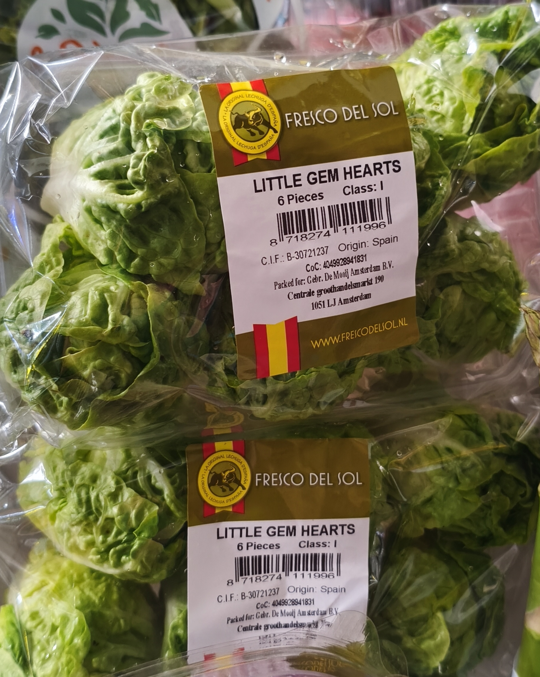 Салат Ромен беби .450гр упаковка