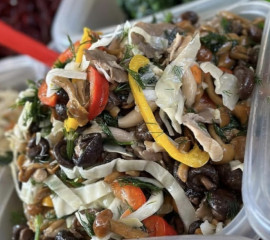 Салат Грибное ассорти по корейски. 250 гр