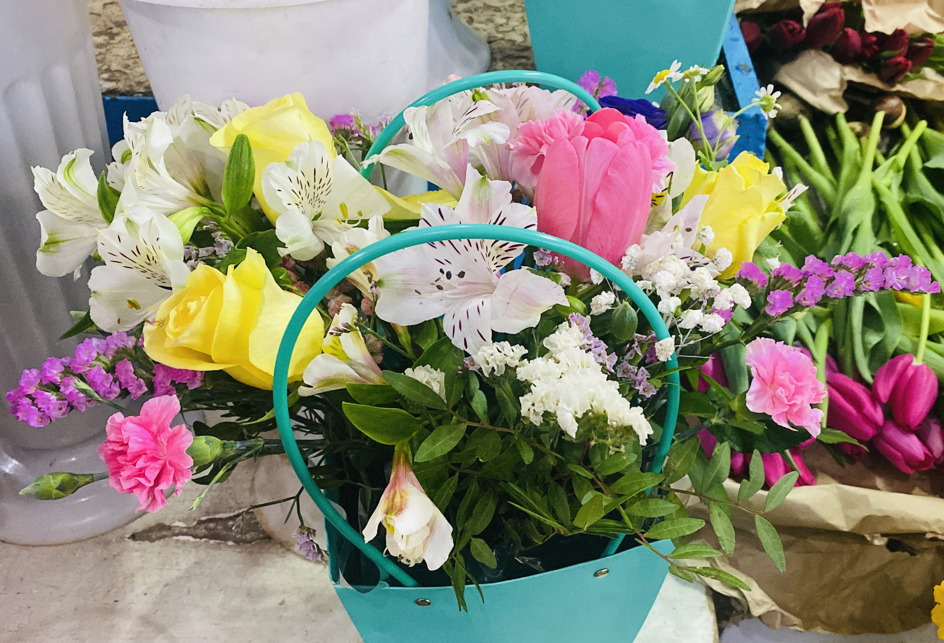 Цветочный набор (комплект может быть видоизменен)