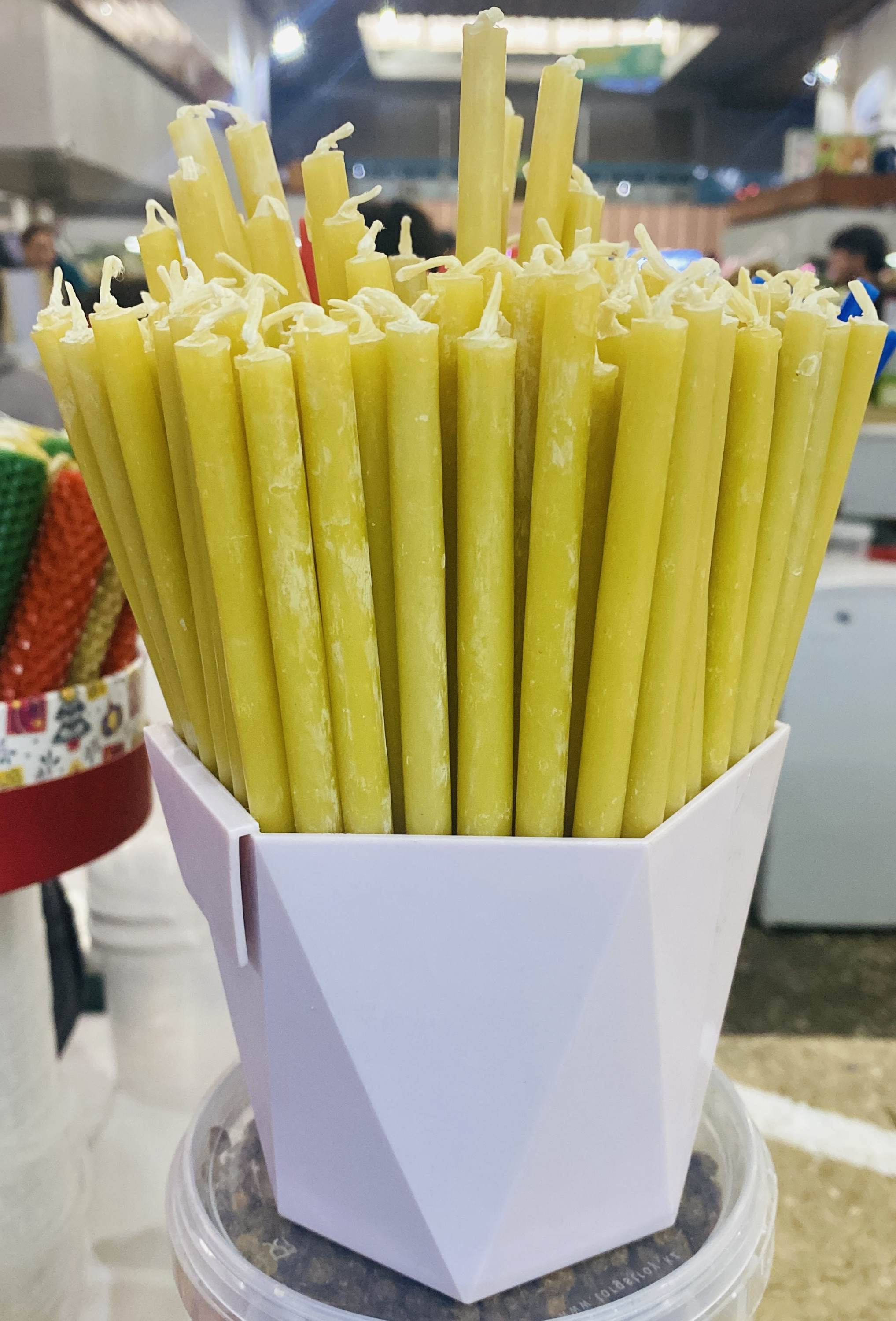 Свечки «Стандарт» из натурального воска