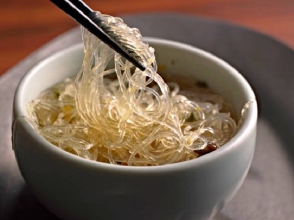 Фунчоза картофельная (заправленная) по корейски. 250 гр