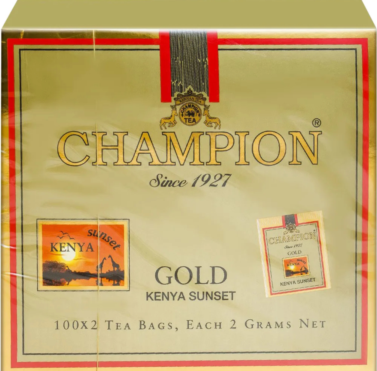 Чай « CHAMPION» 100 пакетов