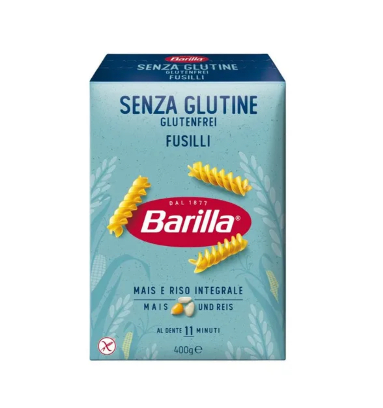 Макароны «Barilla Fusilli» без глютена 400гр