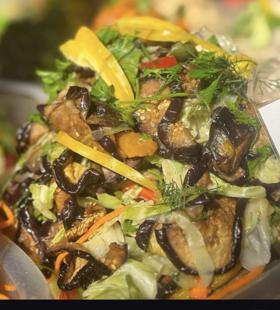 Салат Баклажан по корейски. 250гр