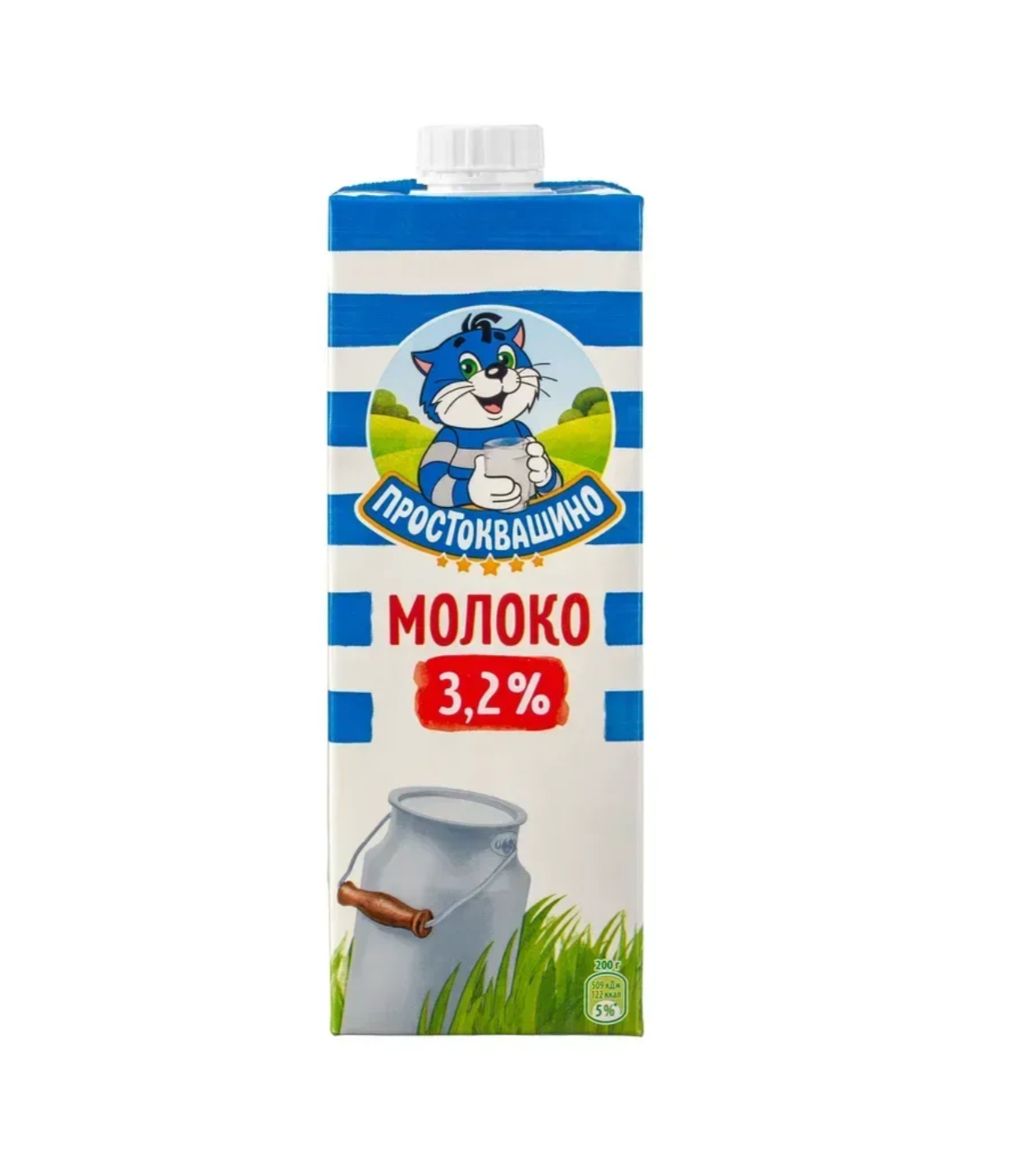 Молоко Простоквашино 3,2% 900мл