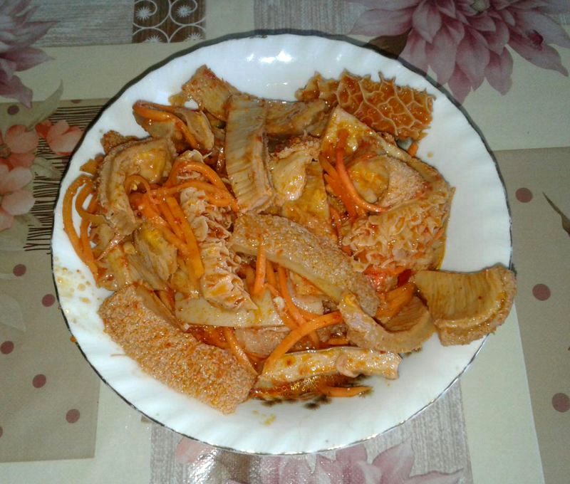 Салат Требуха по корейски. 250гр
