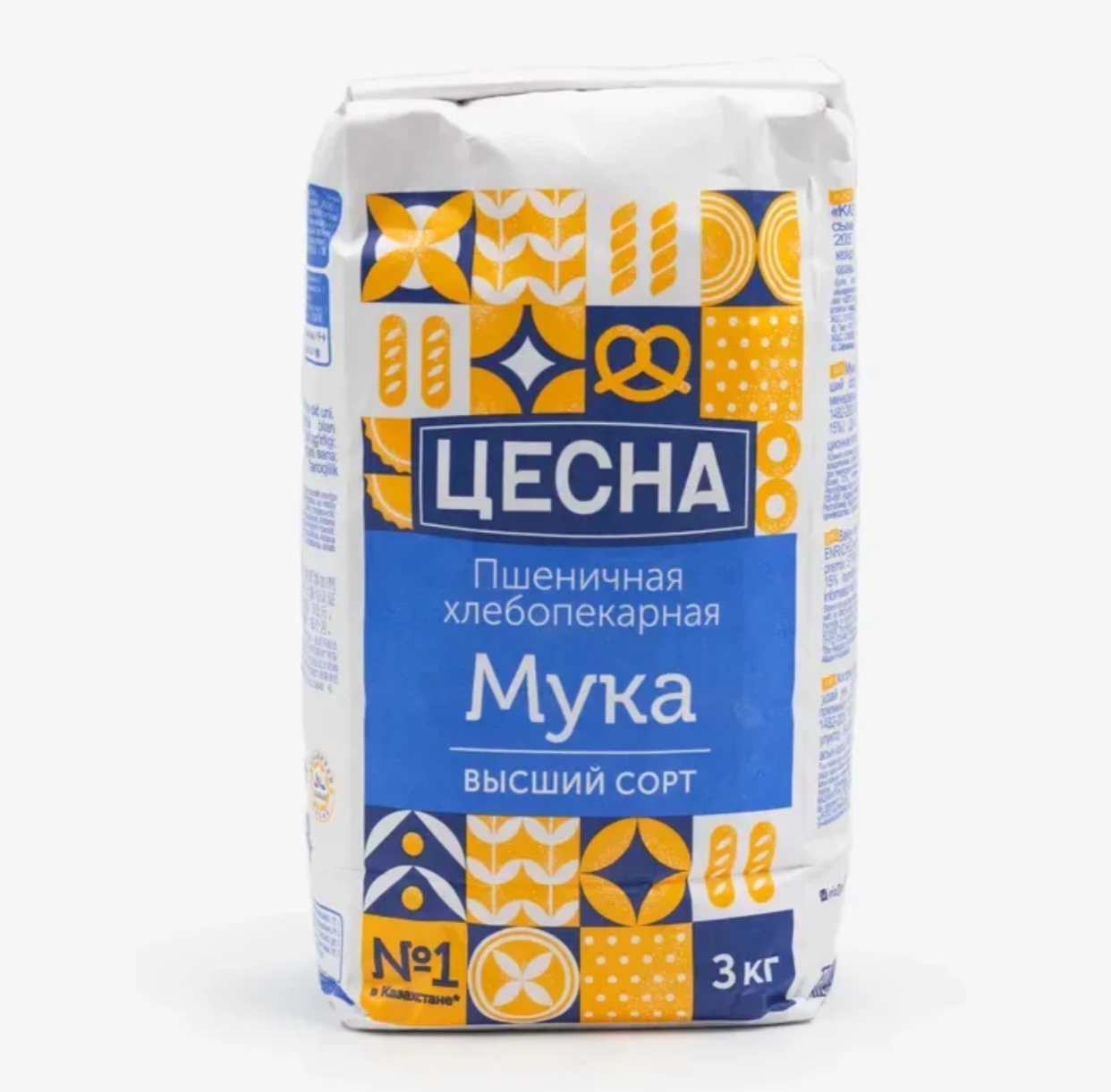 Мука «Цесна» высший сорт 3кг