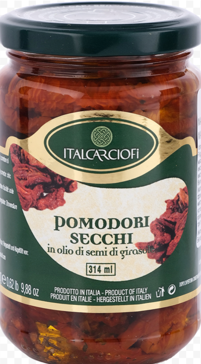 Вяленные помидоры « italcarciofi» 280мл