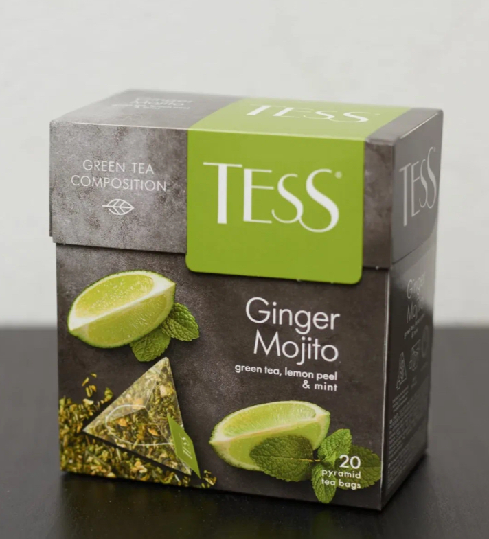 Чай зеленый «TESS» Ginger Mojito