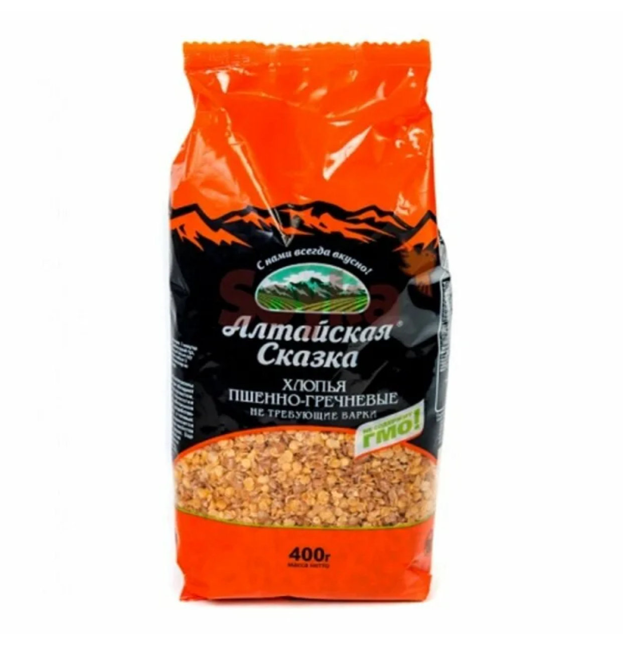 Хлопья пшенно-гречневые «Алтайская Сказка» 400гр