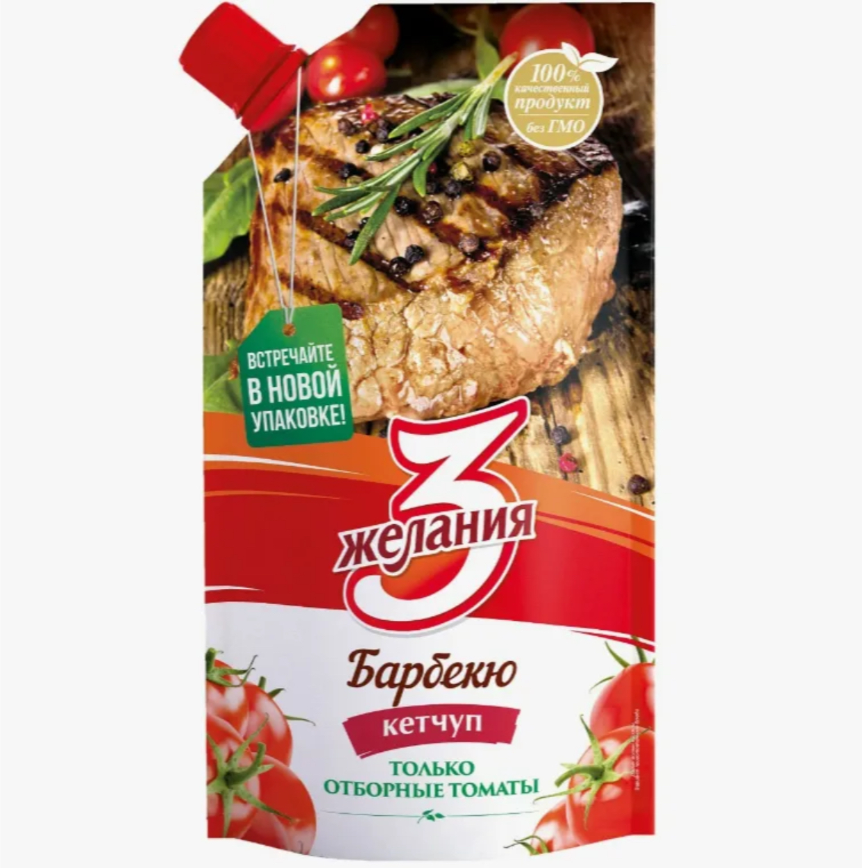 Кетчуп «3 Желания» Барбекю 250гр