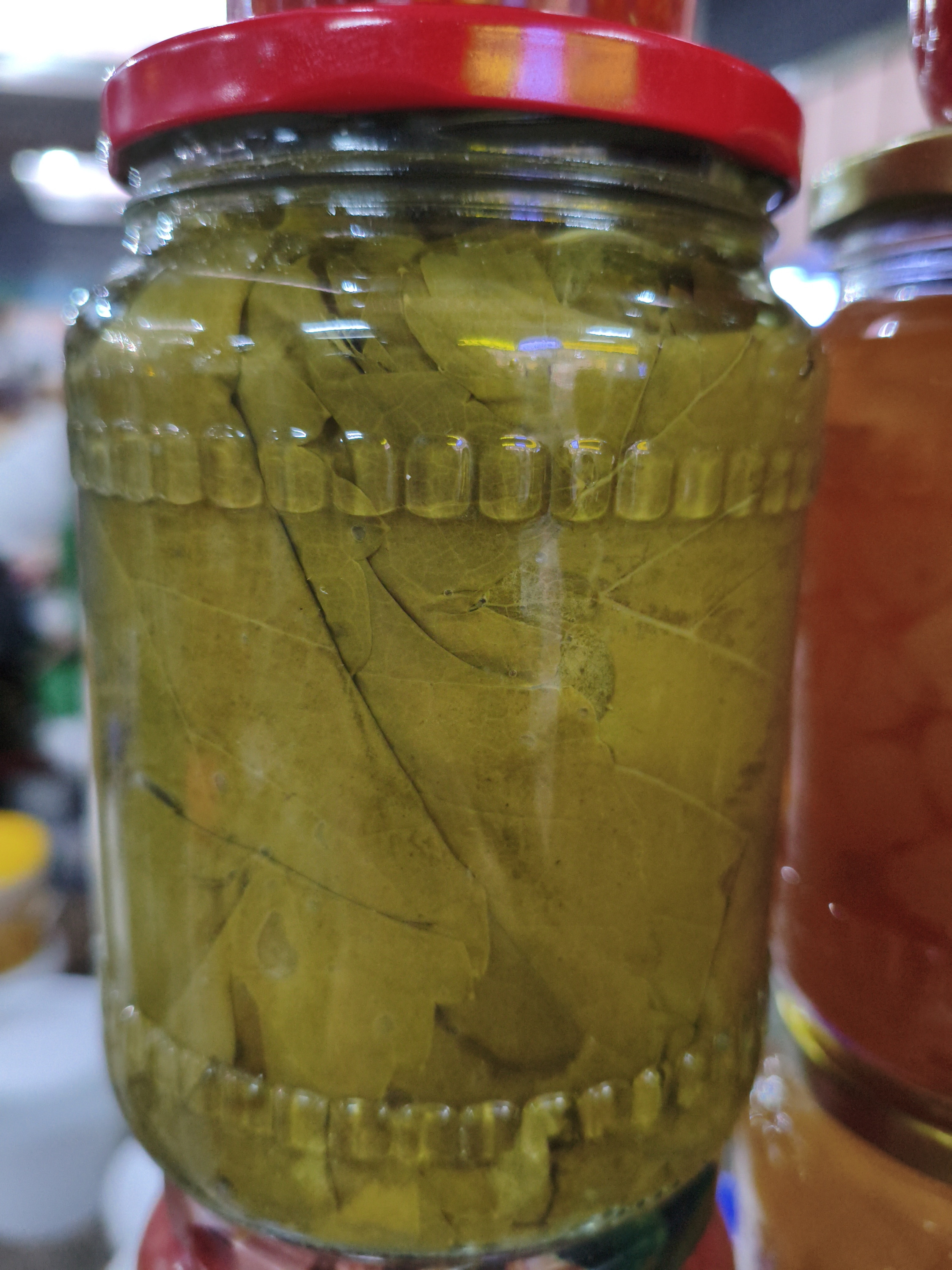 Виноградные листы маринованные 0.7л