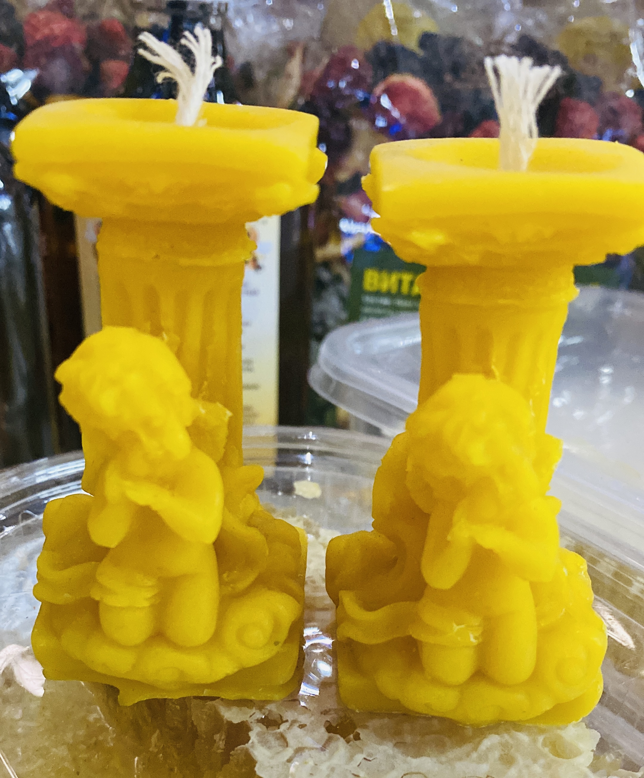 Свеча «Спящий Ангел» из натурального воска