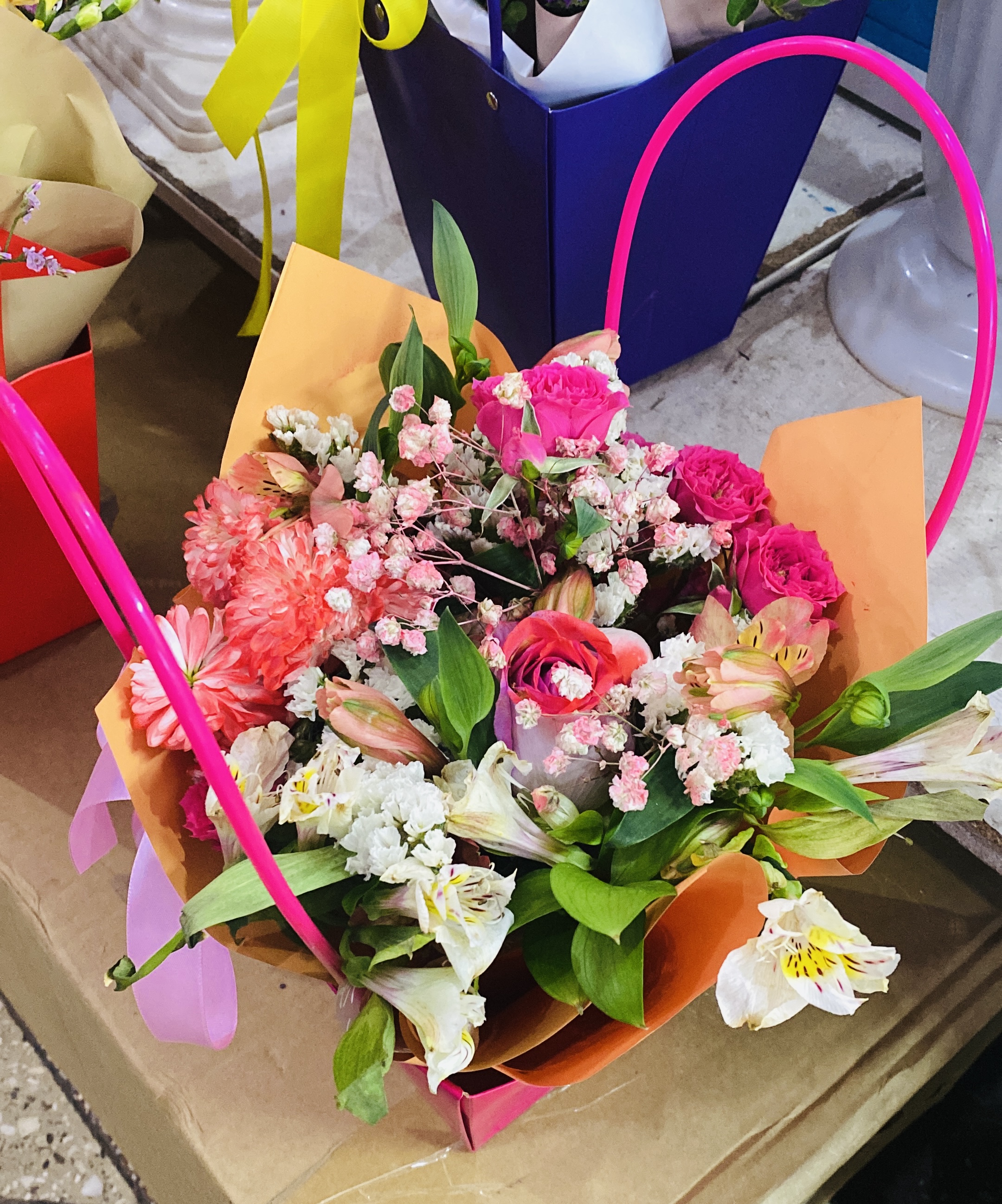 Цветочный набор (комплект может быть видоизменен)